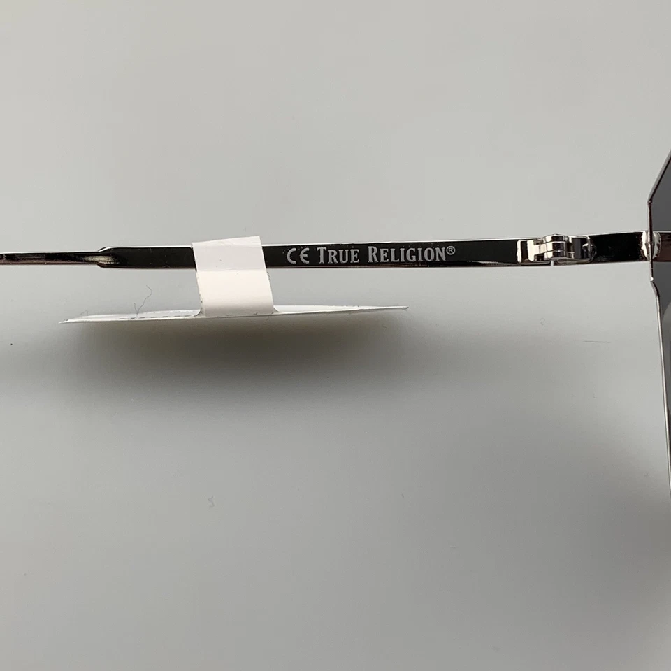 Gafas de sol True Religion mod. TR4156 SLV plata espejo ojo de gato nuevo $125 Foto 4 de 4