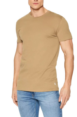 Polo Ralph Lauren 3 er  Pack Cotton T-Shirt Soft Shirt Slim Fit Tee Pony Top S