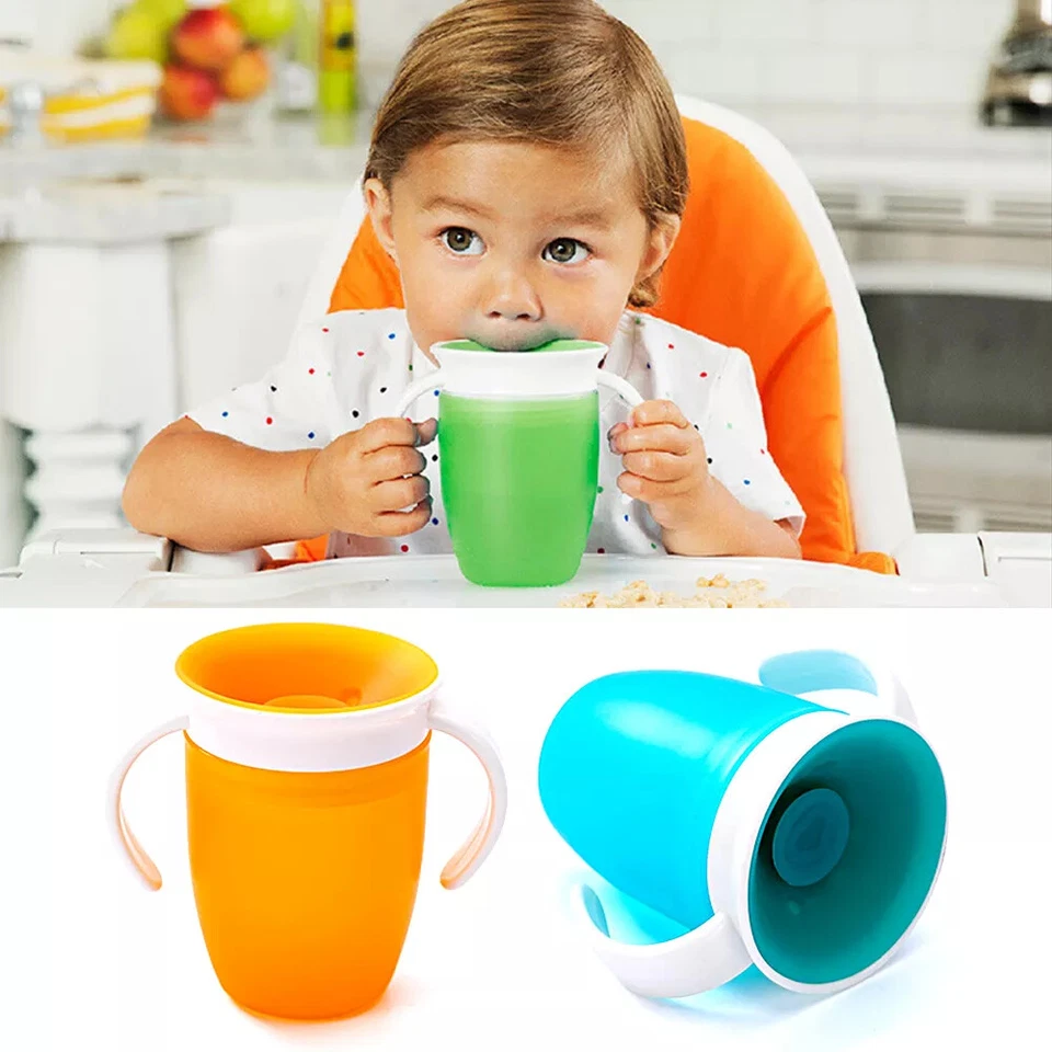 Paquete de 2 paquetes de envío rápido oferta de biberón pajita y taza de entrenador milagroso Munchkin EE. UU. Foto 2 de 4
