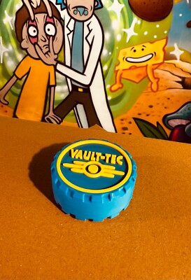 Fallout Vault-Tec Grinder mittelgroß 60mm 2-teilig Nr.1 Kräuter Haizähne