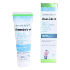 Dr. B Dental Solutions Cleanadent Denture and Gum Cleaning Paste - 4 oz
