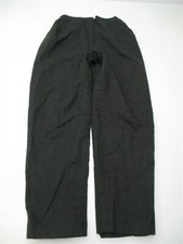 TALBOTS Pants Women's Size 12 100 Wool Flat Front Lined Gray