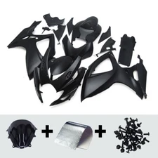 Black Fairings for 2006 2007 Suzuki GSXR600 GSXR750 K6 ABS Plastic Bodywork Kit