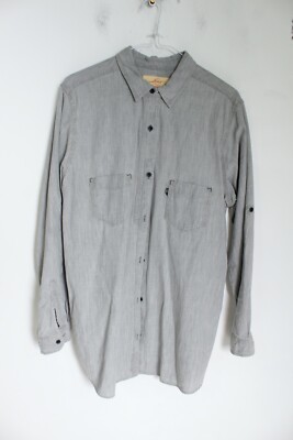 Levis Herrenhemd verwaschen grau - Größe L Large (7d)