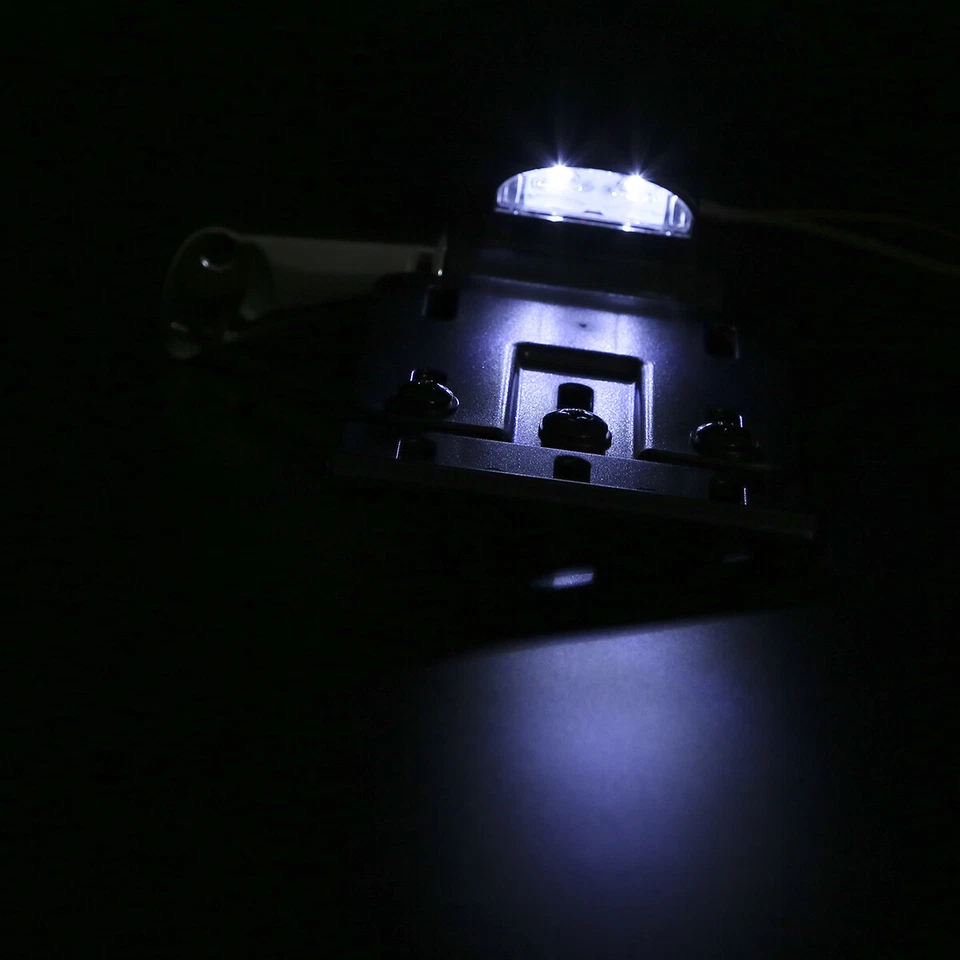 LED Side Mount License Plate Bracket Fit For Harley Sportster 883 1200 48 04-16 - Image 3 of 4