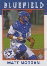 2016 Bluefield Blue Jays Matt Morgan RC Rookie Toronto