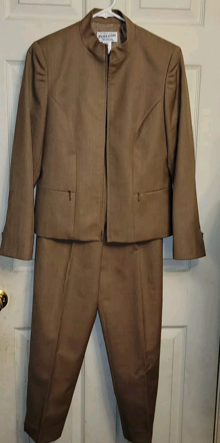 Pendleton Full Zip Jacket Wool Lined Chocolate Hi… - image 2