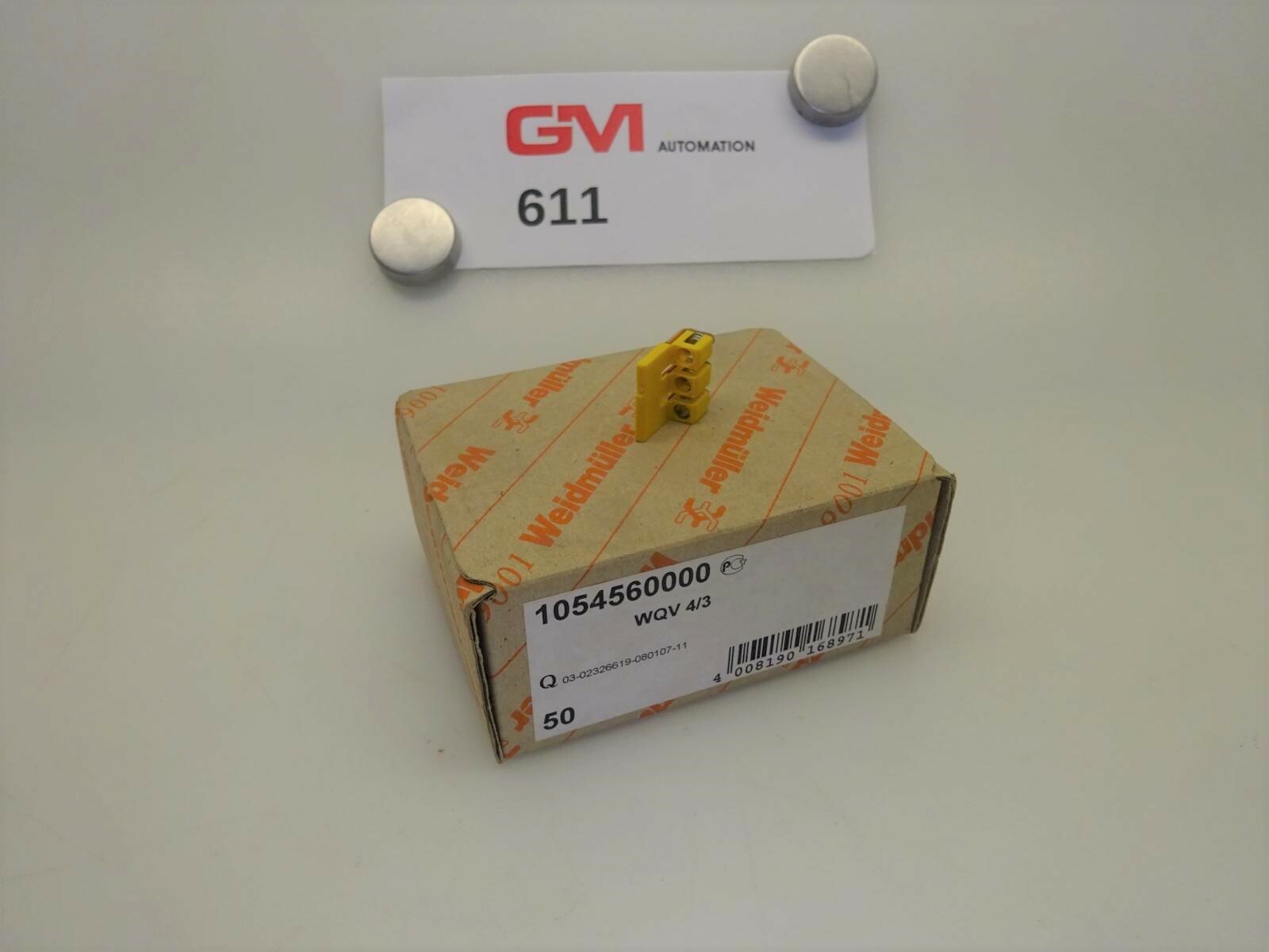 50x Weidmüller Cross-Connector WQV 4/3 1054560000 3-Pole