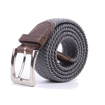Canvas Elastic Fabric Woven Stretch Braided Belts