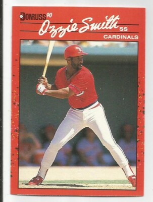 オージースミース OZZIE SMITH 1990 DONRUSS CARD NM-MT+ CONDITION | eBay
