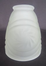 Replacement Frosted/Etched Glass Shade w/ 2 1/4" Fitter          SH540