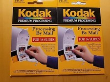 Kodak Premium Processing By Mail Pk 36 Slides, Qty 2