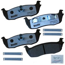Disc Brake Pad Set-Fleet Metlok Semi-Metallic...