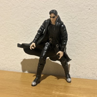 The Matrix N2 Toys 1999 Neo Action Figure #28002 Keanu Reeves Loose - FREE SHIP