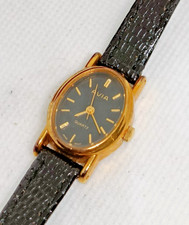 Orologio Quarzo Swiss Made Vintage AVIA Donna Classico Cinturino Pelle - Funzionante