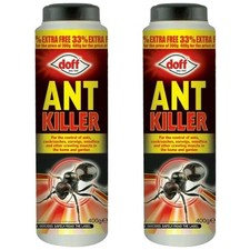 2x Doff Pet Friendly Ant Killer Powder Insect Killer Powder Indoor Outdoor 400g