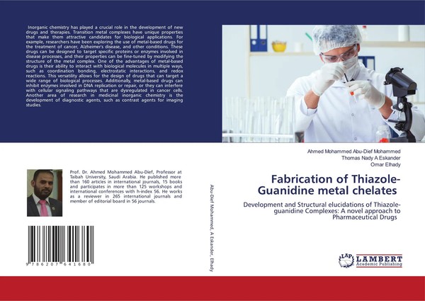 Ahmed Mohammed Abu-Dief Mohammed (U. A.) | Fabrication Of Thiazole-Guanidine...-image