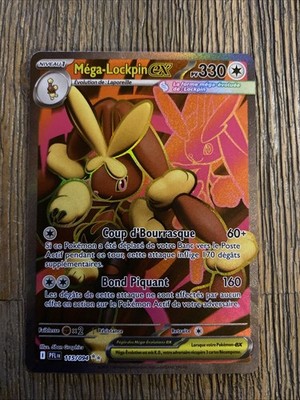 Pokemon Card Mega-Lockpin 115/094 FA - ME02 Ghostly Flames - Mint FR