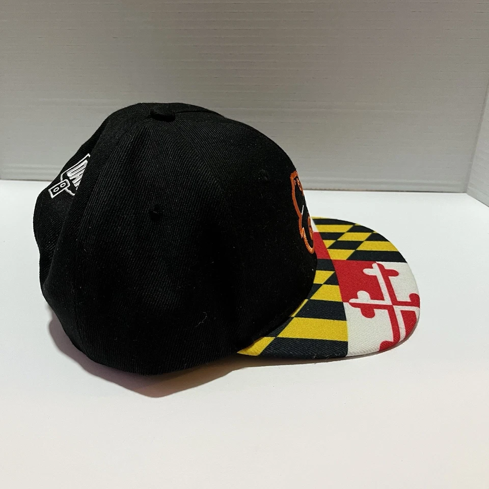 Baltimore Orioles HAT Cap SGA Maryland Flag Bill DAP Snapback Baseball MLB - Image 4 of 4