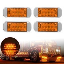 Led Side Clearance Marker Light Amber Tail Lamp 12v Truck Trailer Lorries Rv Van Led Side Clearance Marker Light Amber Tail Lamp 12v Truck Trailer Lorries Rv Van