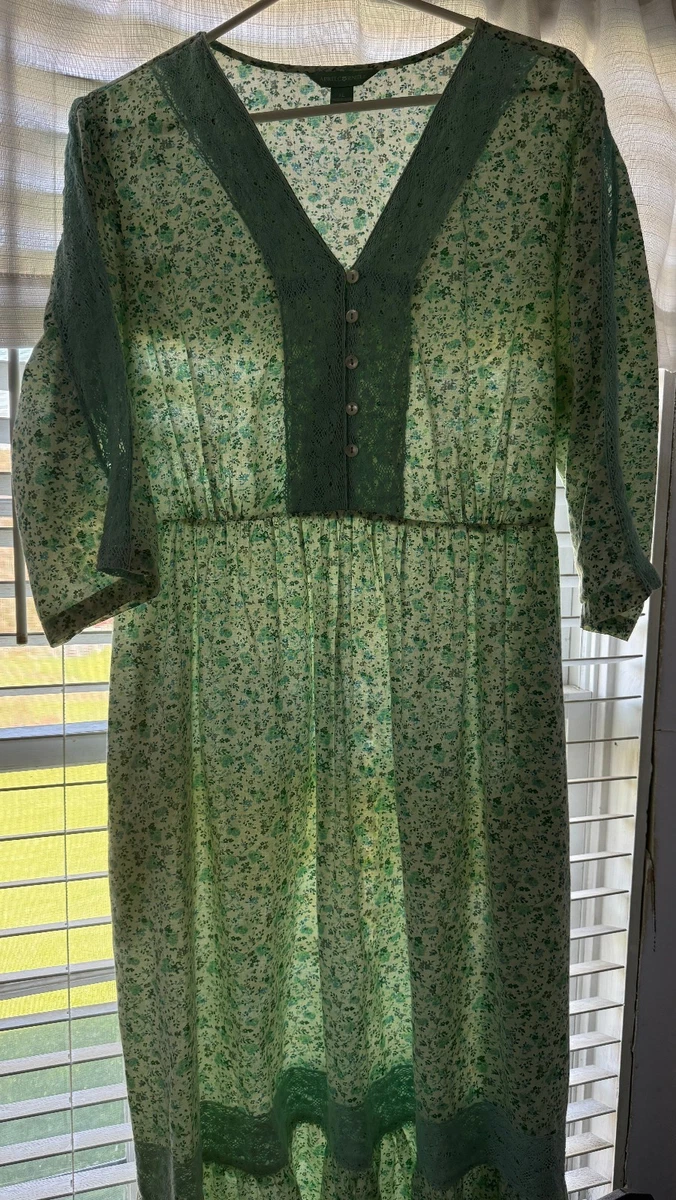 green emerald velvet dress Final Sale Plus Size Collar Button Up Baby Doll Colorblock Flare Dress in Cheetah and Mint