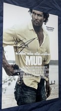 Matthew Mcconaughey Signed 12x18 Photo Mud With Proof