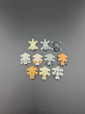 Vtg Pound Puppies Purries Mini Figures Lot Of 10 Cats Dogs Galoob 1995