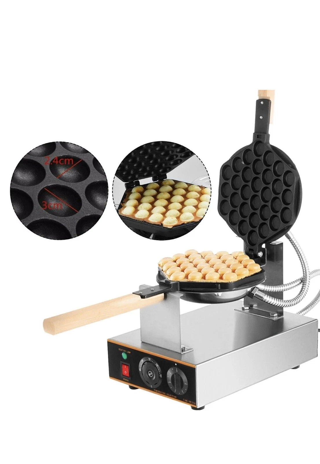 Bubble Waffle Maker Commercial