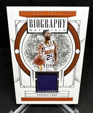 Mikal Bridges 2023-24 Panini National Treasures Biography Materials Patch SP /99