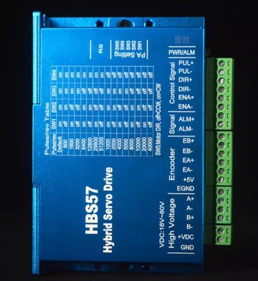 1 Pc. New Nema23 3 Phase Hybrid Servo Closed Loop Cloudray HBS57