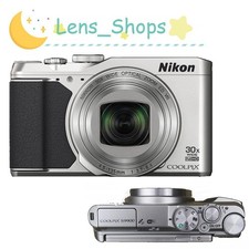 Nikon COOLPIX S9900 Digital Camera 16MP 30x Optical zoom Silver Fast shipping