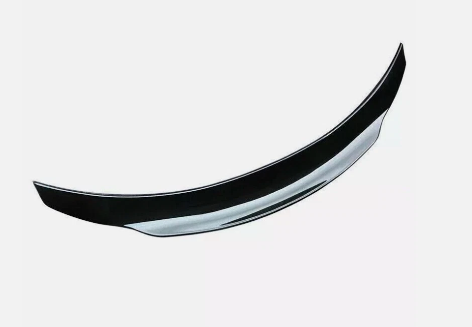 PSM Style Black Trunk Spoiler Wing Fit 2017-23 Mercedes Benz C205 C-Class Coupe - Imagem 4 de 4