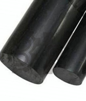 1pcs new PA plastic round rod stick polyamide 25mm x 250mm black *kk