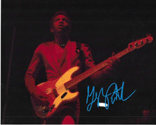 * GEORGE PORTER JR. * signed 8x10 photo * THE METERS * COA *