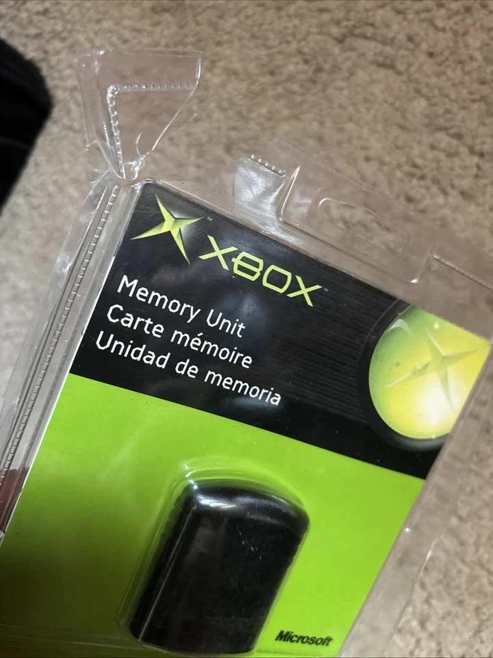 Microsoft Xbox OEM Original Memory Unit Card X08-25319 BRAND NEW FACTORY SEALED - Image 3 of 3