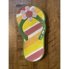 Boston Warehouse Trading Corp Sandal Serving Tray 9”