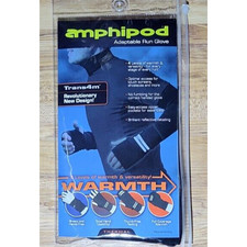 Amphipod Trans4m Thermal Plus Running Outdoor Gloves, Womans L/XL Mens M/L