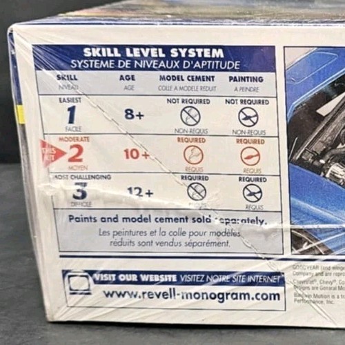 Revell - Baldwin Motion 1969 Chevy Corvette Model Kit 1:25 scale ~ New Sealed - Bild 9 von 11