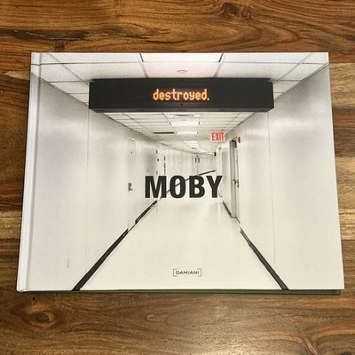 MOBY: DESTROYED By Moby - Hardcover *Excellent Condition* w/ CD