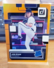 2022 Donruss Holo Orange Joe Ryan #54 Minnesota Twins Rookie Parallel