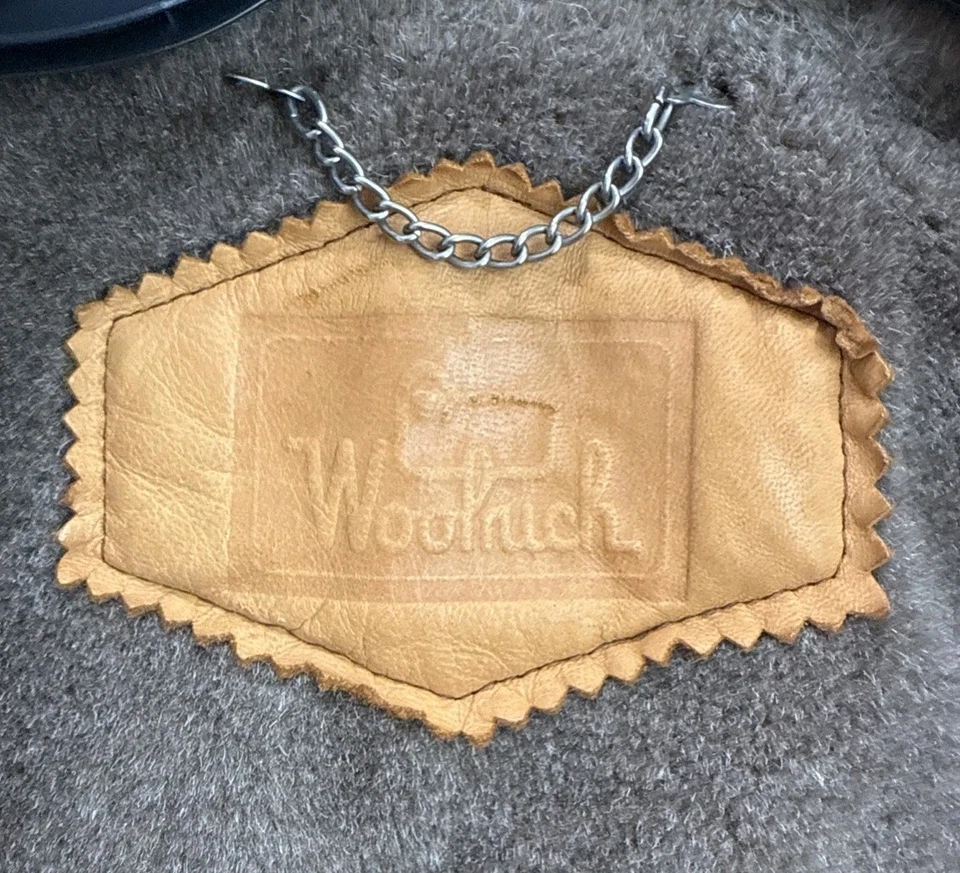 Vtg Woolrich Coat Jacket Mens Sz 44 Wool Blanket Hooded Fleece Lined Western USA - Image 3 of 4