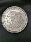 1 oz Silver Round - Incuse Indian .999 Silver Commemorative Indian Head