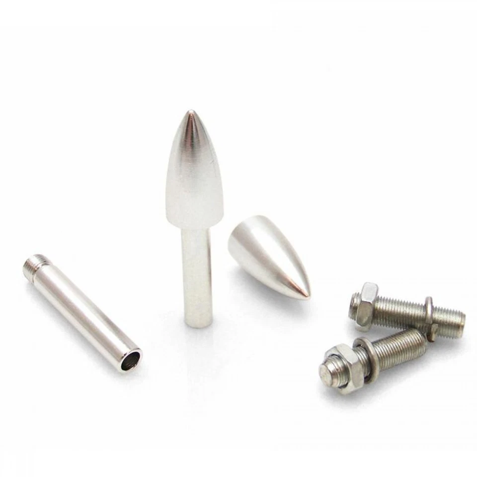 Bullet 2 Valve Cap, Door Plunger, Plate Bolt Combo Kit mgb road king mac amp   - Image 2 of 4