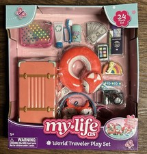 My Life as World Traveler Play Set for 18 Dolls