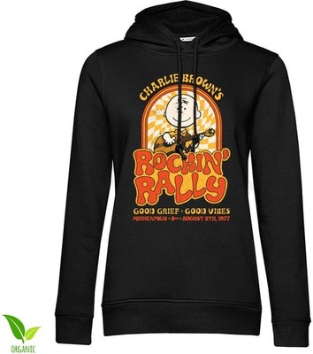 Peanuts Damen Charlie Browns Rockin Rally Girly Hoodie PNC-57-PN004-H48-16