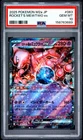 2025 POKEMON JAPANESE M2A-MEGA DREAM EX #063 TEAM ROCKET'S MEWTWO EX PSA 10