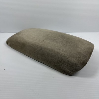 98-02 Honda Accord Center Console Armrest Lid Gray Cloth Top Cover Storage OEM