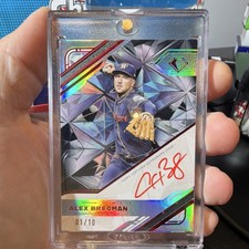2025 Topps Diamond Icons White Polychromatink Auto Alex Bregman /10 Astros