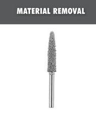 Ryobi Smooth Taper Material Removal Burr 5X Material Removed New