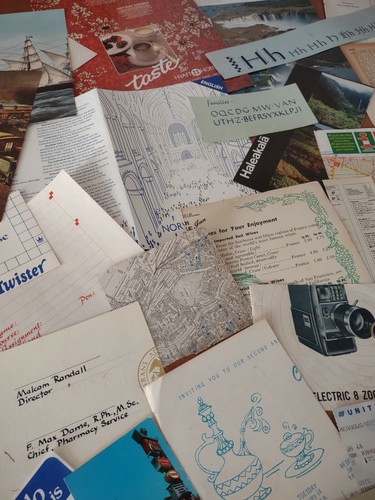 Ephemera Lot: Air, Rail & Sea Travel Stash Bundle Junk Journals, Paper Crafts. - Picture 6 of 11